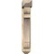 Ekena Millwork Olympic Arts and Crafts Rough Sawn Bracket w/ Offset Brace, Douglas Fir, 6"W x 24"D x 36"H BKT0604X24X36OLY03RDF - alternate 3